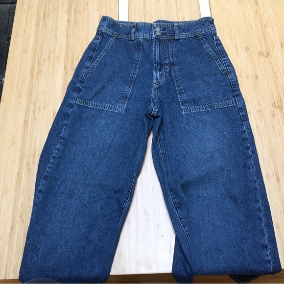 Gap Workforce collection Sky Highrise wide jeans size 28 - Picture 2 of 7